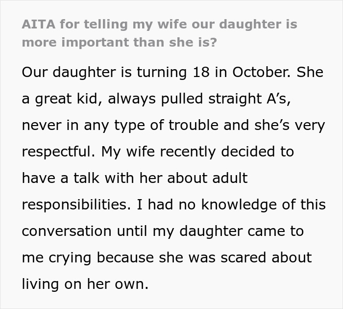 Mom Wants Daughter Out After She Turns 18, Dad Uncovers The Selfish Reason Behind It: &ldquo;I Couldn&rsquo;t Believe It&rdquo;