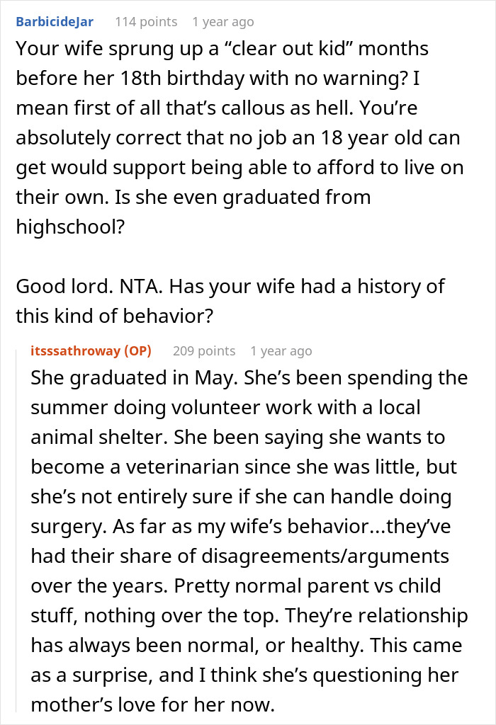 Mom Wants Daughter Out After She Turns 18, Dad Uncovers The Selfish Reason Behind It: &ldquo;I Couldn&rsquo;t Believe It&rdquo;