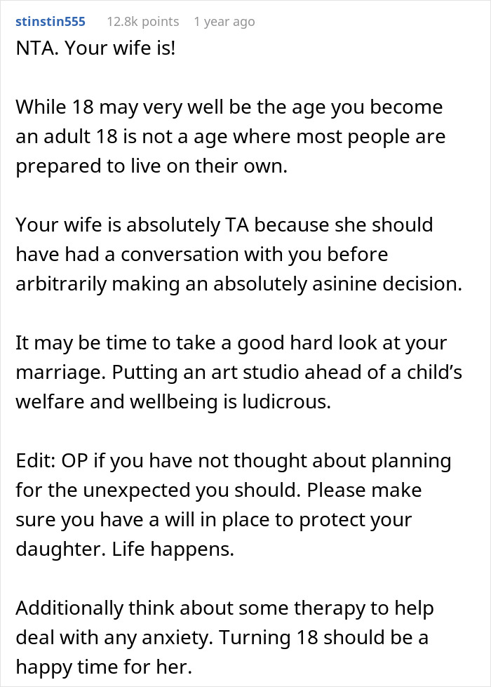 Mom Wants Daughter Out After She Turns 18, Dad Uncovers The Selfish Reason Behind It: &ldquo;I Couldn&rsquo;t Believe It&rdquo;