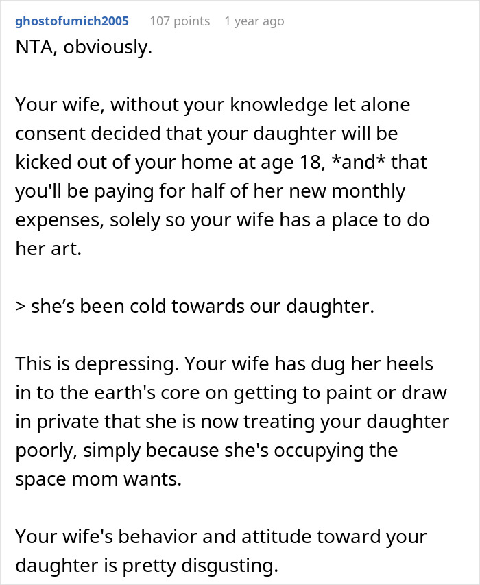 Mom Wants Daughter Out After She Turns 18, Dad Uncovers The Selfish Reason Behind It: &ldquo;I Couldn&rsquo;t Believe It&rdquo;