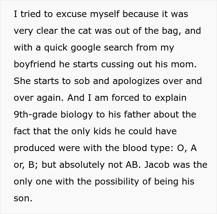 Teen Accidentally Reveals Boyfriend&rsquo;s Mom&rsquo;s Infidelity During Dinner: “I Notice His Mom Get Really Pale”