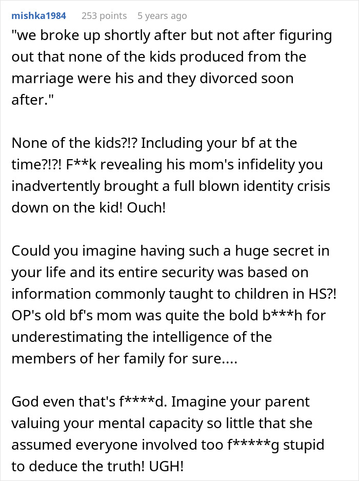 Teen Accidentally Reveals Boyfriend&rsquo;s Mom&rsquo;s Infidelity During Dinner: “I Notice His Mom Get Really Pale”