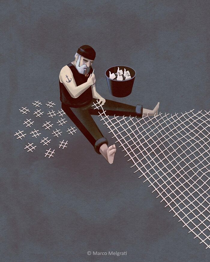 Artist Creates Thought-Provoking Illustrations On Modern Realities (66 New Pics)