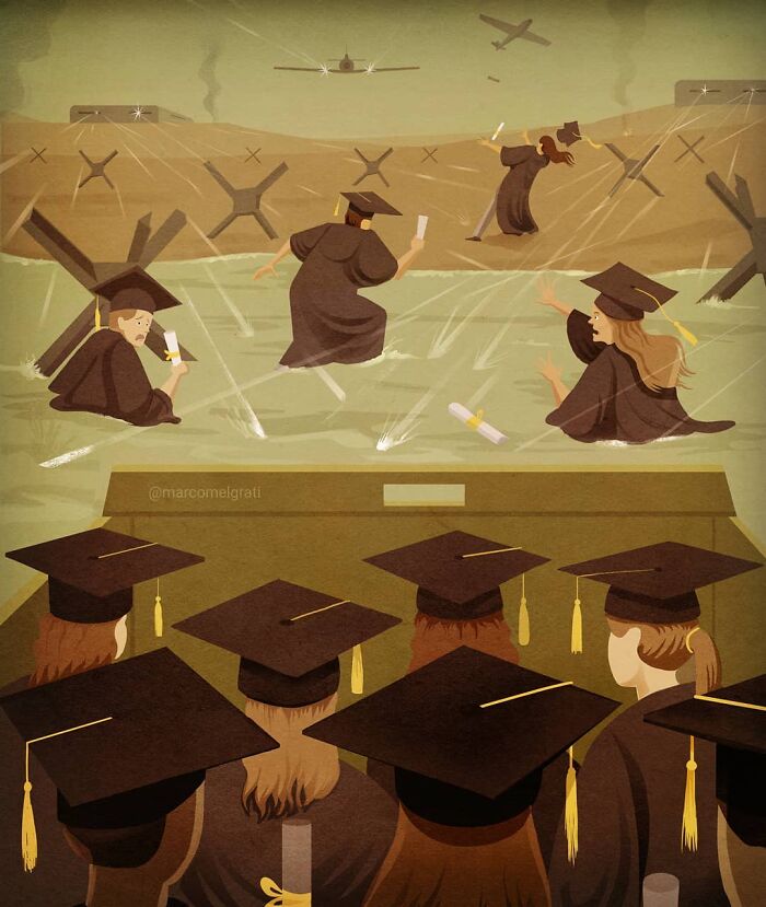 Artist Creates Thought-Provoking Illustrations On Modern Realities (66 New Pics)