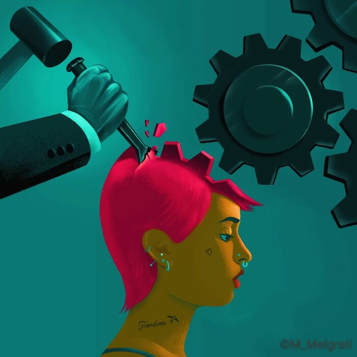 Artist Creates Thought-Provoking Illustrations On Modern Realities (66 New Pics)