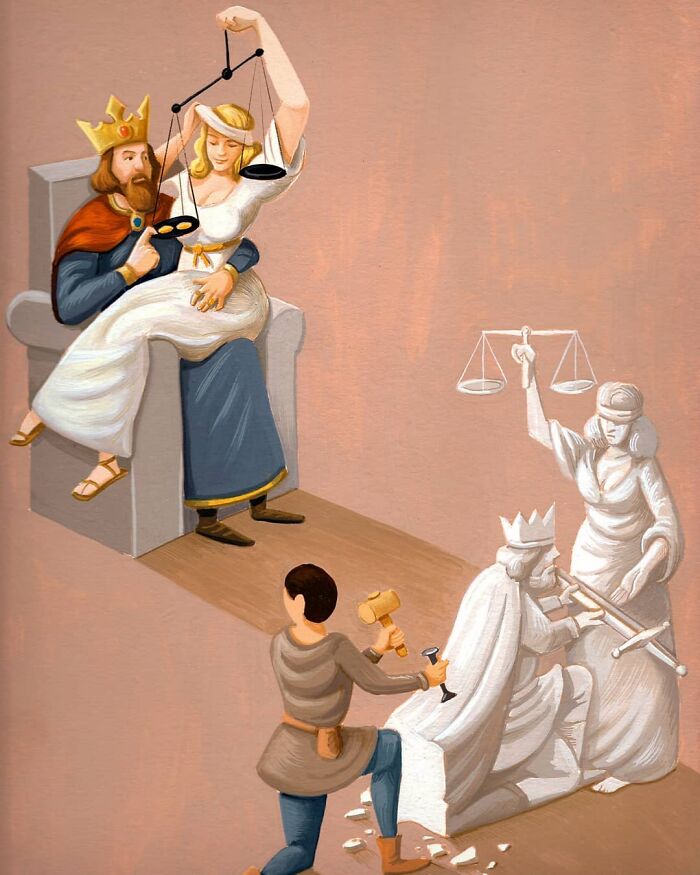 Artist Creates Thought-Provoking Illustrations On Modern Realities (66 New Pics)