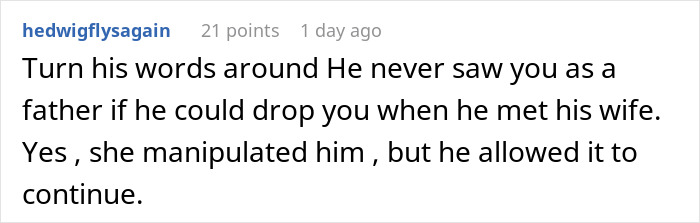 Man Loses Wife And His Adoptive Son Cuts Him Off, Only To Come Back Begging For Money
