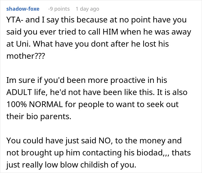 Man Loses Wife And His Adoptive Son Cuts Him Off, Only To Come Back Begging For Money