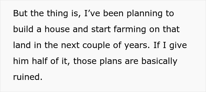 Cunning Guy Tries To Manipulate Sis Into Giving Half Her Land To Him, “Forgets” He Sold His Already
