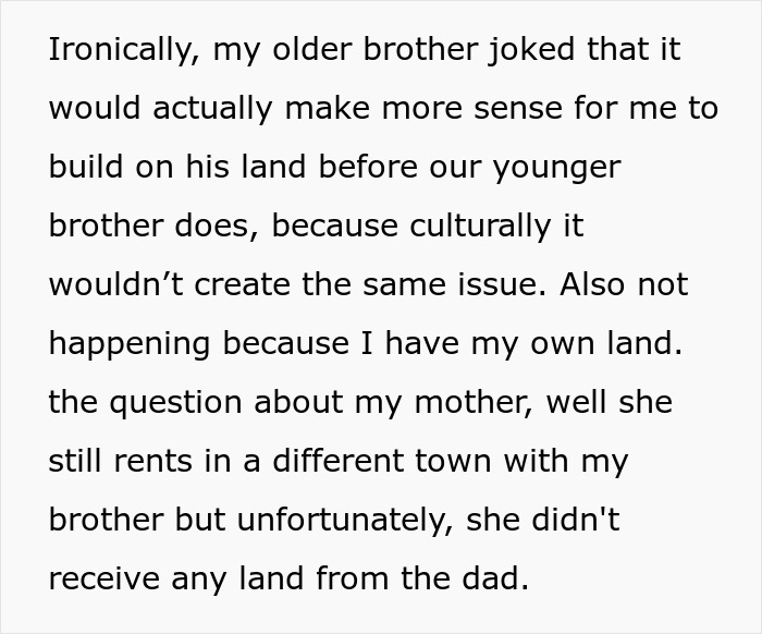 Cunning Guy Tries To Manipulate Sis Into Giving Half Her Land To Him, “Forgets” He Sold His Already