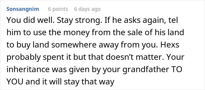 Cunning Guy Tries To Manipulate Sis Into Giving Half Her Land To Him, “Forgets” He Sold His Already