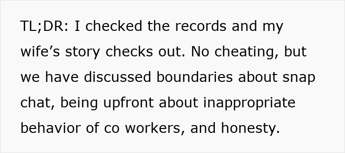 Man Feels Betrayed As Wife Hides Snap History With Attractive Coworker From Him, Suspects An Affair