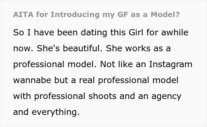 Man Downplays GF&rsquo;s Martial Arts Skills, Ensuring Everybody Knows She&rsquo;s A Model, Gets Shamed Online