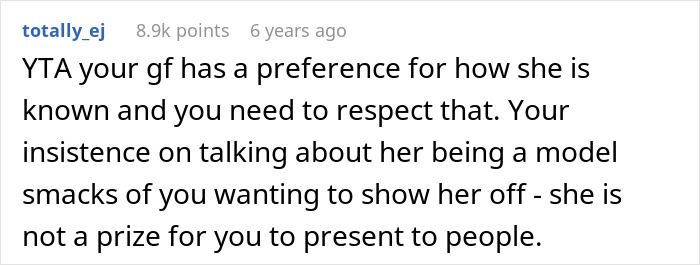 Man Downplays GF&rsquo;s Martial Arts Skills, Ensuring Everybody Knows She&rsquo;s A Model, Gets Shamed Online