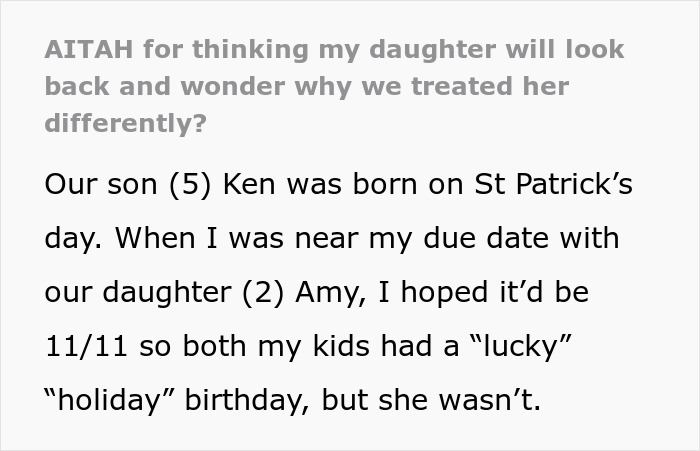 Cruel Dad Says Kids Won’t Remember Their B-Days Later, Daughter’s Small Party Still Nags Mom