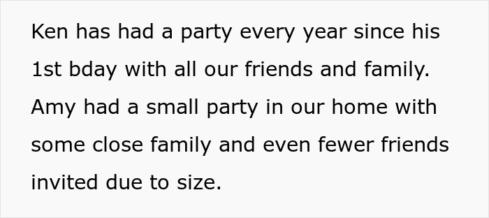 Cruel Dad Says Kids Won’t Remember Their B-Days Later, Daughter’s Small Party Still Nags Mom