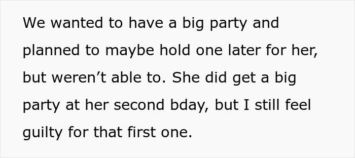 Cruel Dad Says Kids Won’t Remember Their B-Days Later, Daughter’s Small Party Still Nags Mom