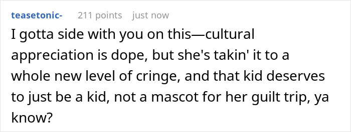 Lady Adopts Korean Baby And Goes Overboard With Culture, She Explodes As Friend Calls Her Out