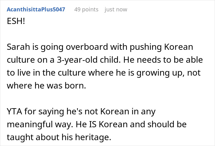 Lady Adopts Korean Baby And Goes Overboard With Culture, She Explodes As Friend Calls Her Out