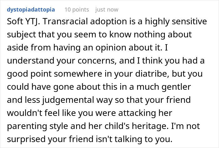 Lady Adopts Korean Baby And Goes Overboard With Culture, She Explodes As Friend Calls Her Out