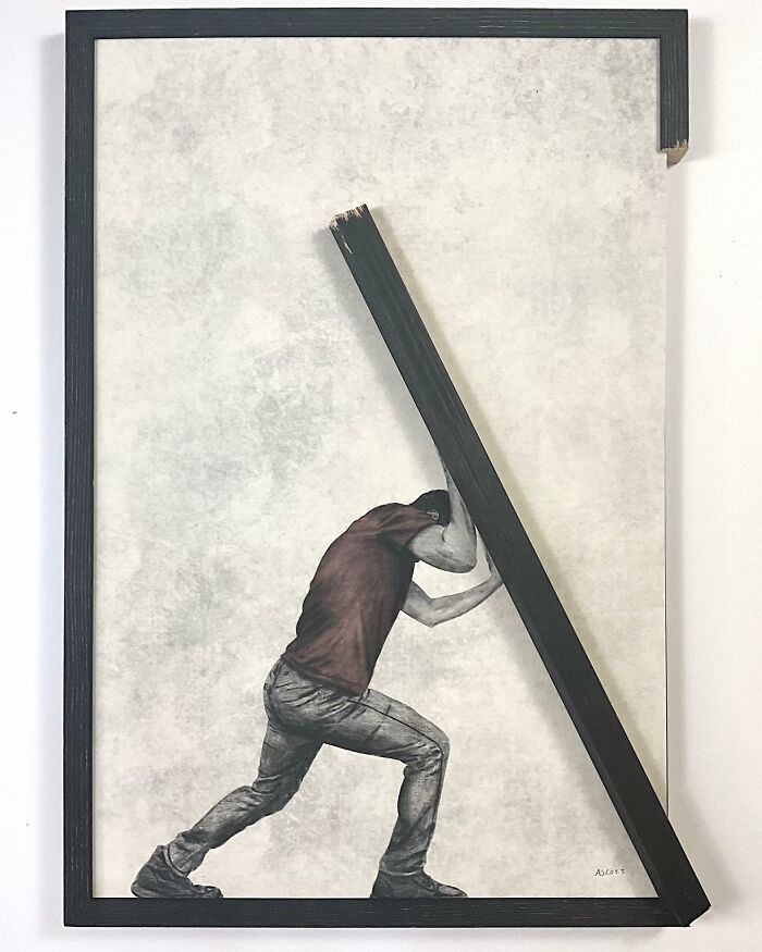 Andrew Scott Creates Art That &lsquo;Refuses&rsquo; To Stay Inside The Frame (43 Pics)