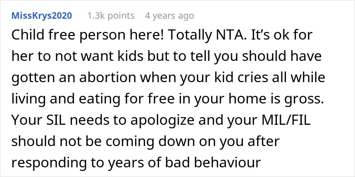Guy Sick Of SIL Shoving Her Baby-Hating Propaganda Down His Throat, Threatens To Kick Her Out