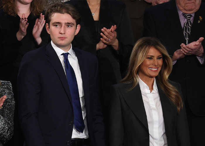 Melania Trump Speaks Out On Barron Photo Leak, Promises Consequences