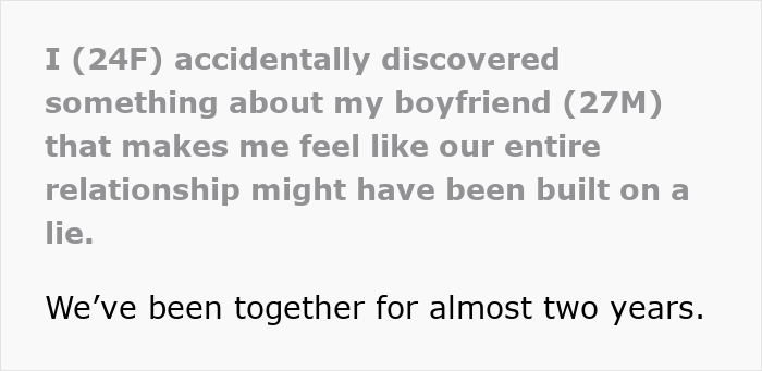 &ldquo;My Stomach Dropped&rdquo;: Woman&rsquo;s World Crumbles After Learning About Boyfriend&rsquo;s Double Life