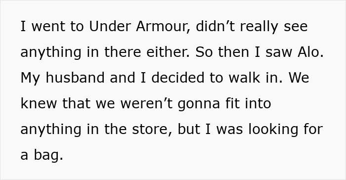 Woman Allegedly Goes To ALO And Gets Mocked And Fat-Shamed By Horrible Employees: “Started Laughing”