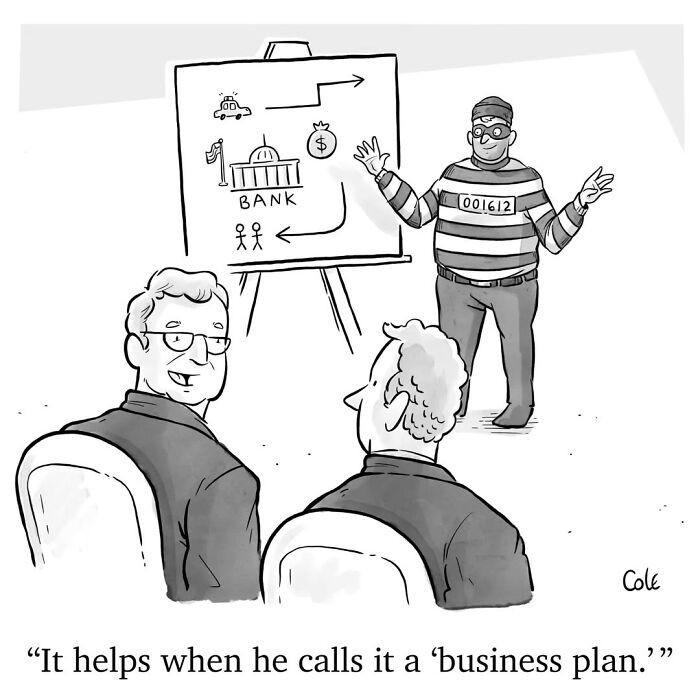 43 Hilarious Cartoons By Tyson Cole That Convey The Message With Little To No Words (New Pics)