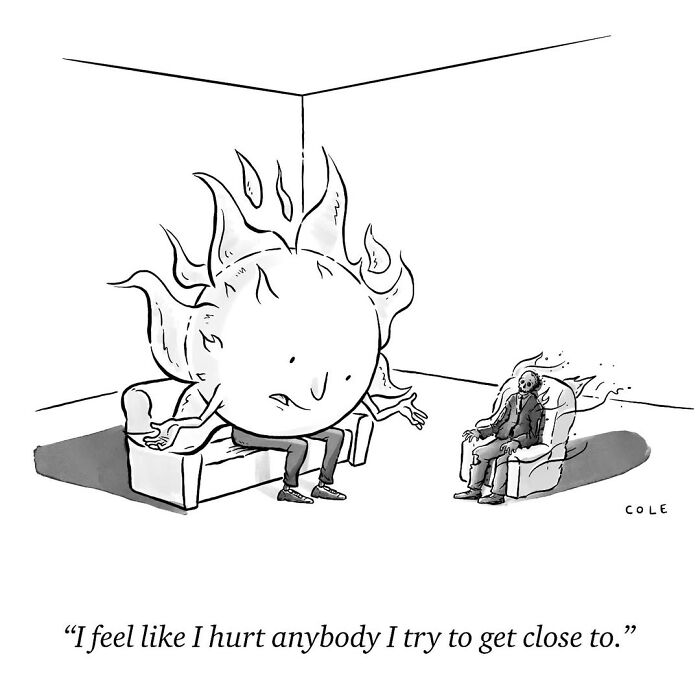 43 Hilarious Cartoons By Tyson Cole That Convey The Message With Little To No Words (New Pics)