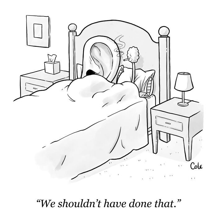 43 Hilarious Cartoons By Tyson Cole That Convey The Message With Little To No Words (New Pics)