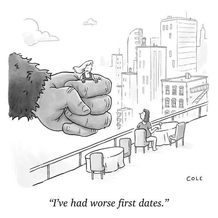 43 Hilarious Cartoons By Tyson Cole That Convey The Message With Little To No Words (New Pics)