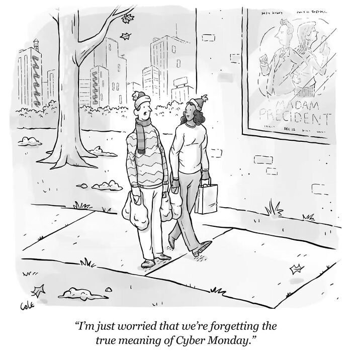 43 Hilarious Cartoons By Tyson Cole That Convey The Message With Little To No Words (New Pics)