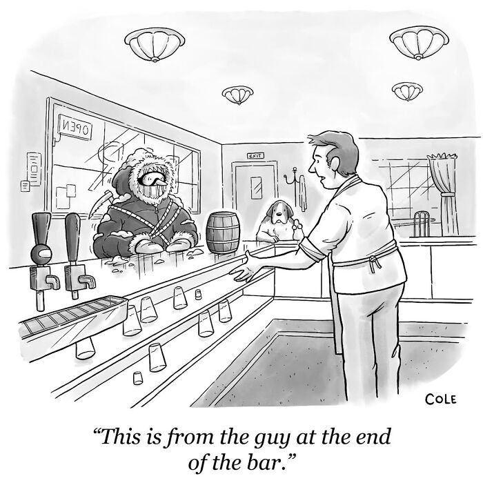 43 Hilarious Cartoons By Tyson Cole That Convey The Message With Little To No Words (New Pics)