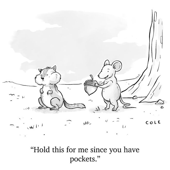 43 Hilarious Cartoons By Tyson Cole That Convey The Message With Little To No Words (New Pics)