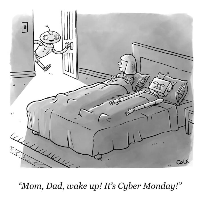 43 Hilarious Cartoons By Tyson Cole That Convey The Message With Little To No Words (New Pics)