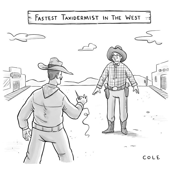 43 Hilarious Cartoons By Tyson Cole That Convey The Message With Little To No Words (New Pics)