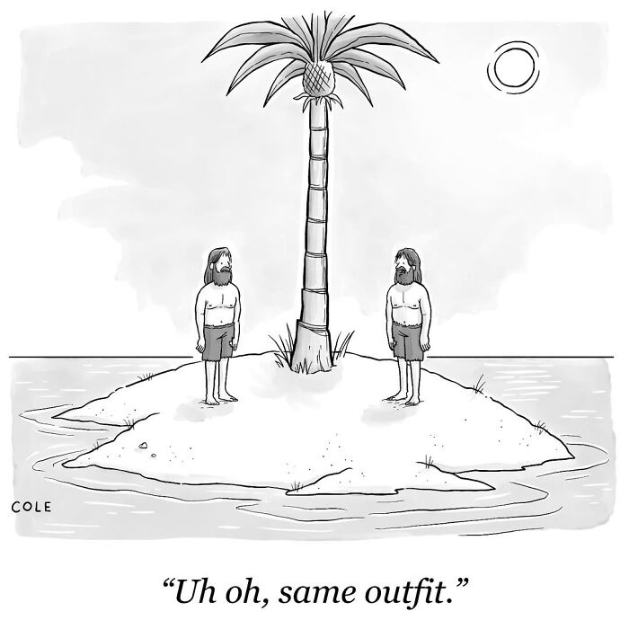 43 Hilarious Cartoons By Tyson Cole That Convey The Message With Little To No Words (New Pics)