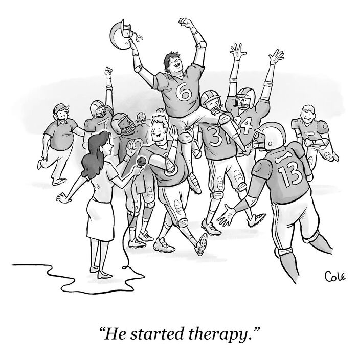 43 Hilarious Cartoons By Tyson Cole That Convey The Message With Little To No Words (New Pics)