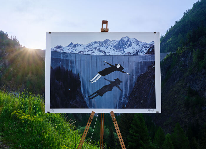 This Photographer Worked With Street Artists To Create Graffiti In Places Where It Can’t Be Painted (17 Pics)