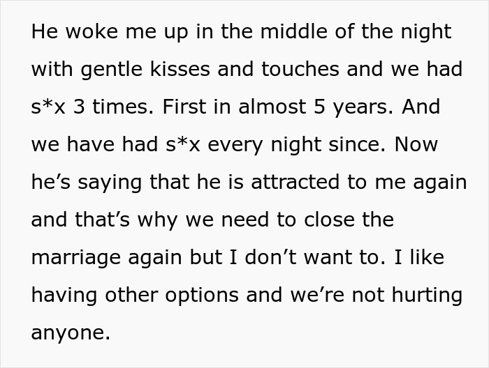 Husband Demands Open Marriage &ldquo;Or He Would Go Crazy&rdquo;, Regrets It The Moment His Wife Starts Enjoying It