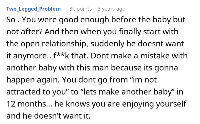 Husband Demands Open Marriage &ldquo;Or He Would Go Crazy&rdquo;, Regrets It The Moment His Wife Starts Enjoying It