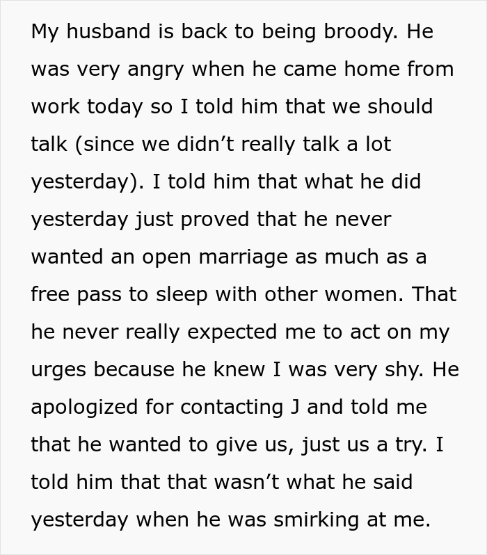 Husband Demands Open Marriage &ldquo;Or He Would Go Crazy&rdquo;, Regrets It The Moment His Wife Starts Enjoying It