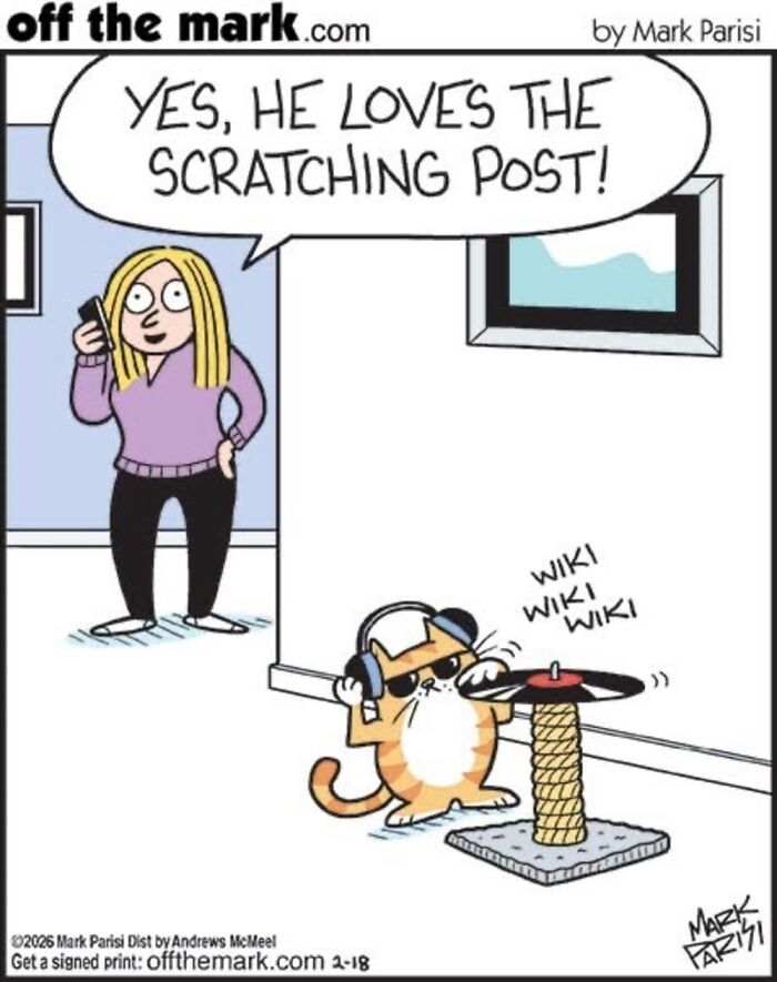 This Artist Sums Up Life With A Cat In His 37 New Funny Cartoons