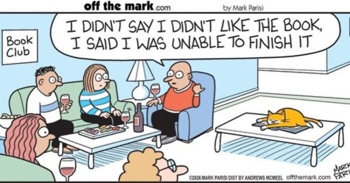 This Artist Sums Up Life With A Cat In His 37 New Funny Cartoons