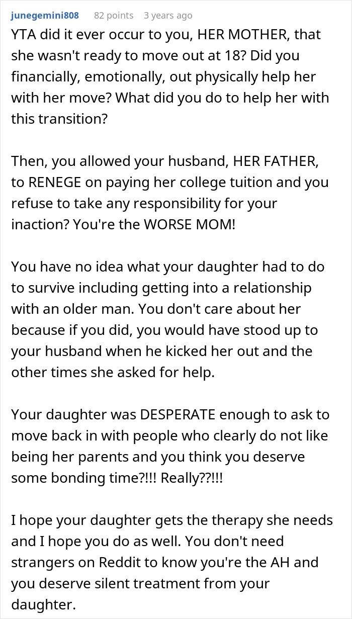 Dad Kicks Daughter Out After She Turns 18, Mom Sheds Crocodile Tears When She Refuses To Mend Fences