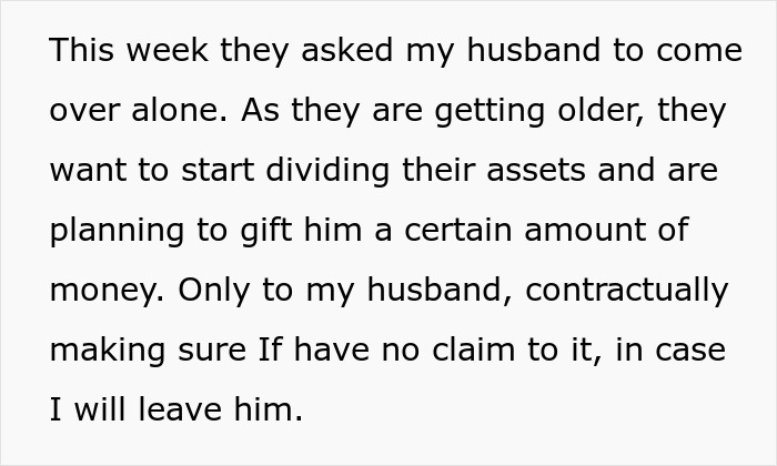 Woman Expected Her In-Laws To Gift Money To Their Family, Turns Out They Meant Her Husband Only