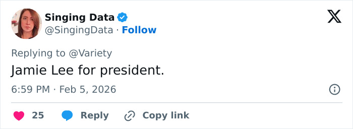 White House Ruthlessly Hits Back At Jamie Lee Curtis After Her Blunt Diversity Statement