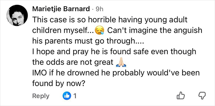 Netizens Share Chilling Theory About What Might Have Happened To Missing Student James Gracey